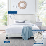 Tufted Performance Velvet Platform Bed