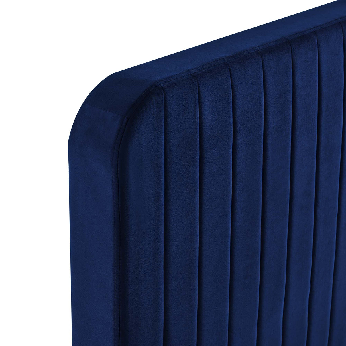 Tufted Performance Velvet Platform Bed