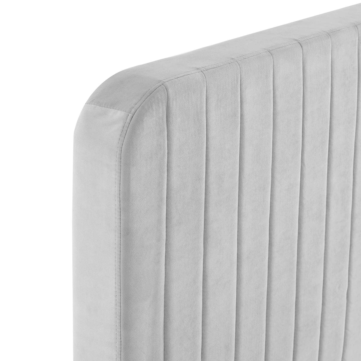 Tufted Performance Velvet Platform Bed