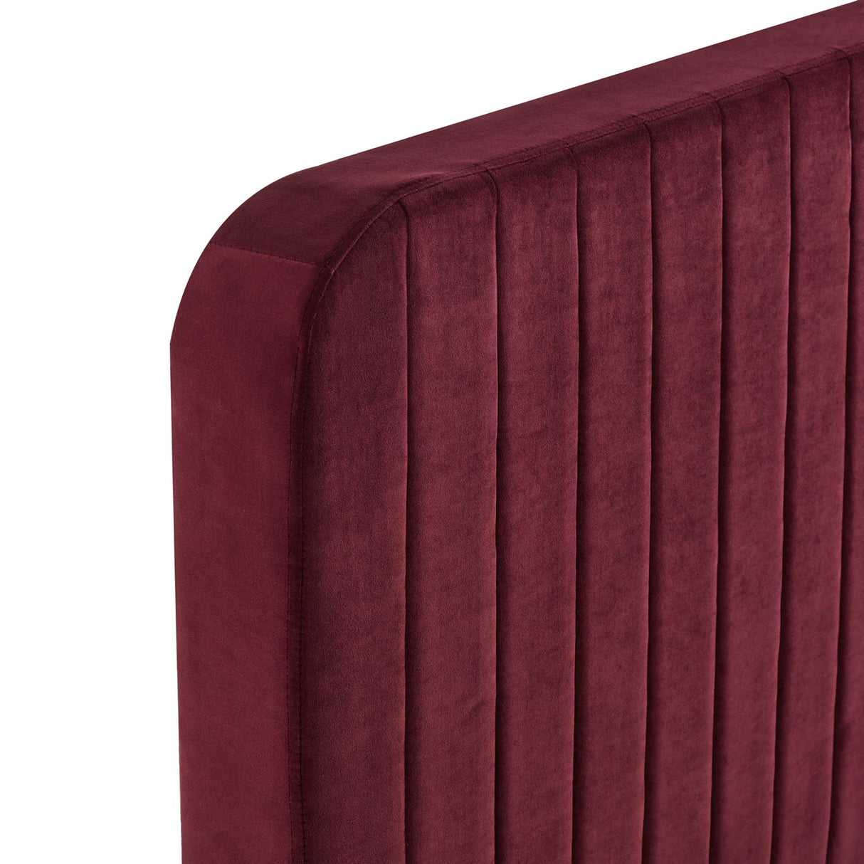 Tufted Performance Velvet Platform Bed