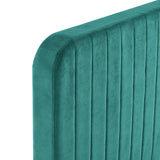 Tufted Performance Velvet Platform Bed