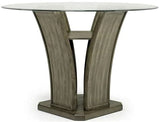 Dapper Grey Round Counter Table Base