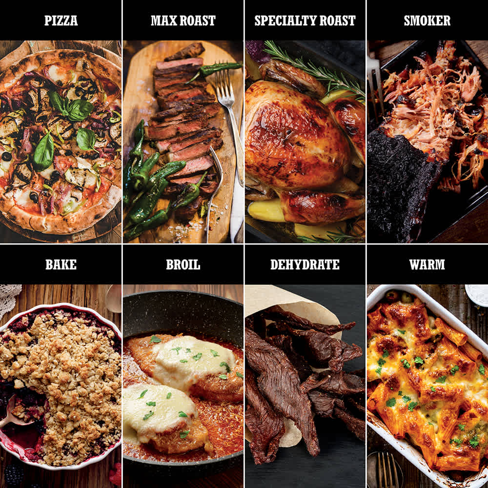 Eight cooking functions available on Ninja OO101