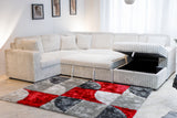 Bliss Sectional Sleeper with Storage Chaise