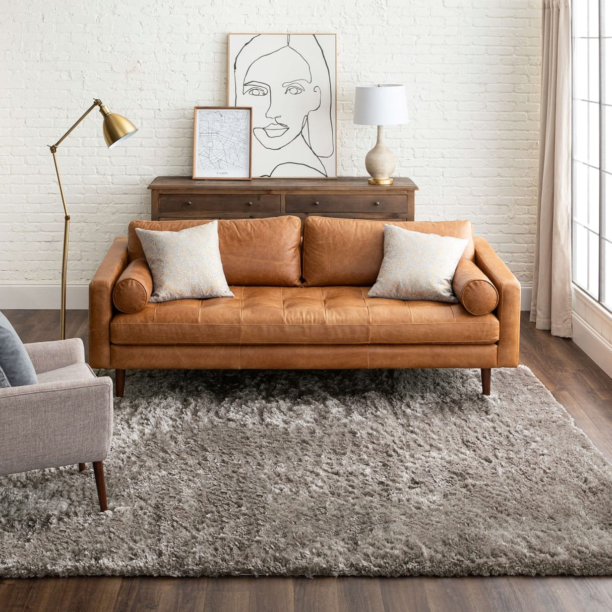 Karastan Billow Shag Rug - Billow Shag Taupe 7' 10" X 10'