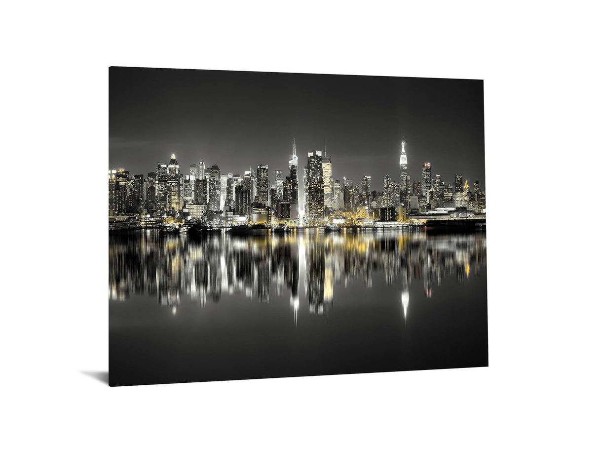 Hand Painted Textured Canvas in Frame