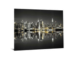 Hand Painted Textured Canvas in Frame