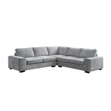 Dayne 3-Piece Sleeper Sectional with Built-In Power & Storage - Gray