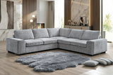 Dayne 3-Piece Sleeper Sectional with Built-In Power & Storage - Gray