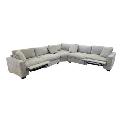 Henredon Selene 3-Piece Sectional with Power Footrests