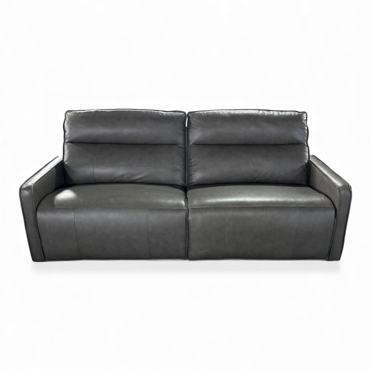 Henredon Keira Leather Zero-gravity Reclining Sofa