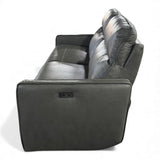 Henredon Keira Leather Zero-gravity Reclining Sofa