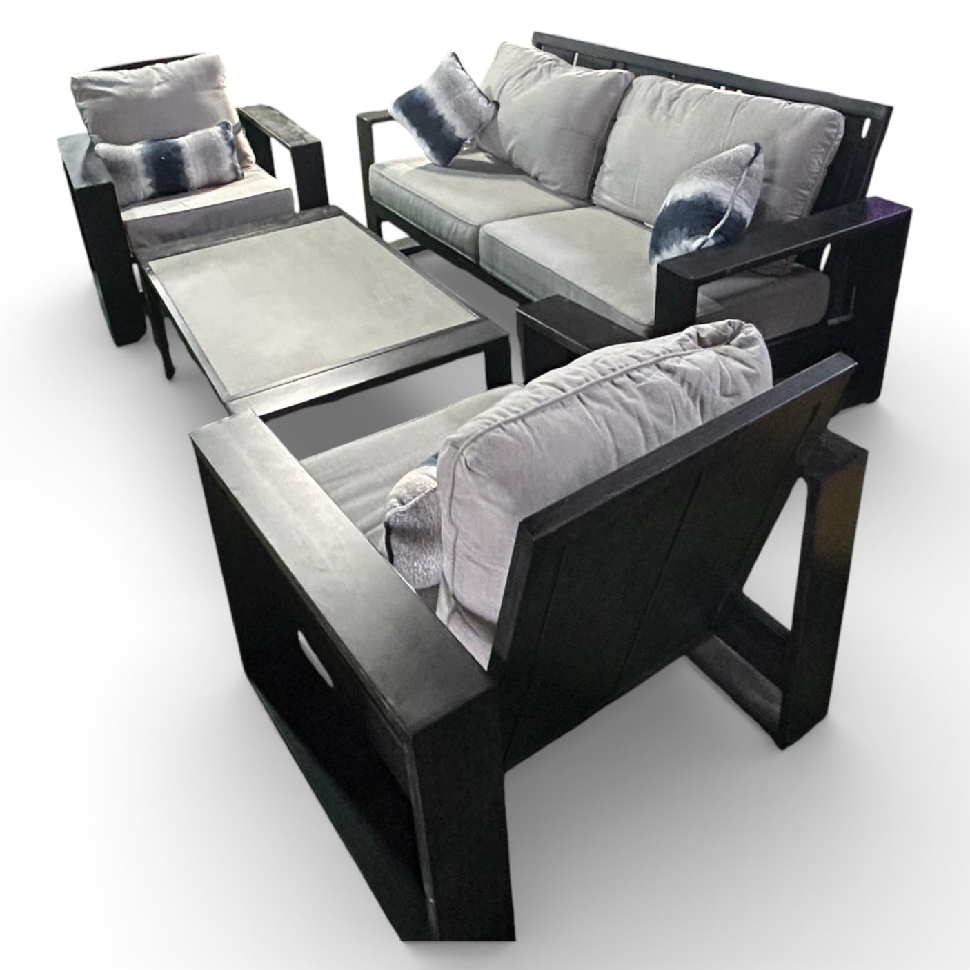 SunVilla Clifton 4-piece Outdoor Patio Seating Set