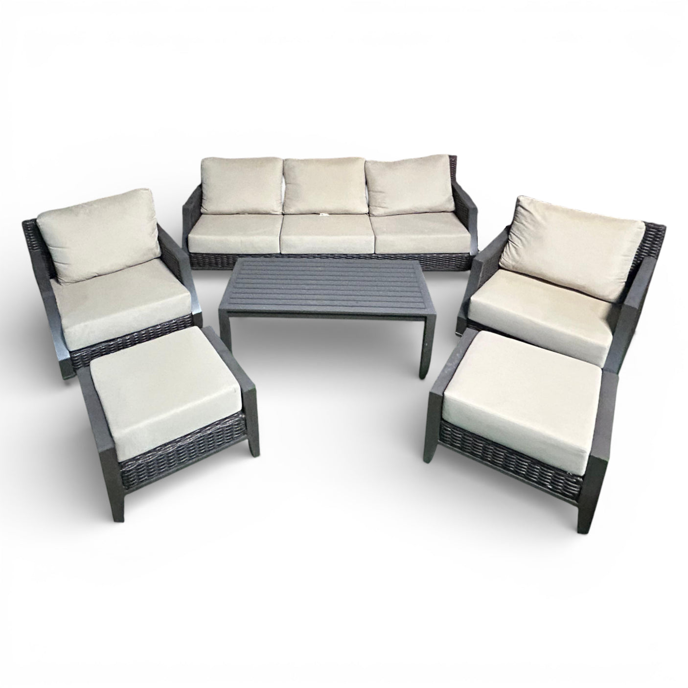 SunVilla Nichols 7-piece Sling Outdoor Patio Dining Set