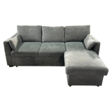 Coddle Aria Fabric Sleeper Sofa with Chaise
