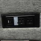 Coddle Aria Fabric Sleeper Sofa with Chaise