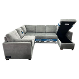 Coddle Luke Sleeper Sectional with Reversible Chaise