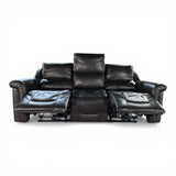 Alba Leather Power Reclining Sofa with Power Headrests