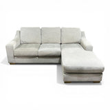 Thomasville Dillard 2-piece Fabric Sofa with Reversible Chaise