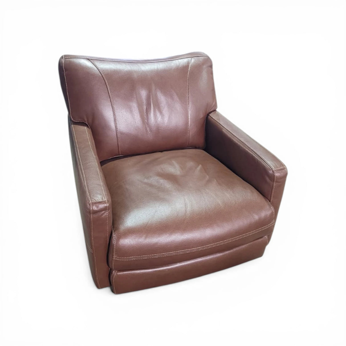 Leather Power Reclining Sofa