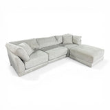 Aiden & Ivy Furniture Dayna 4-Piece Fabric Modular Sectional