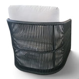 Henredon Annalise Outdoor Patio Swivel Lounge Chair