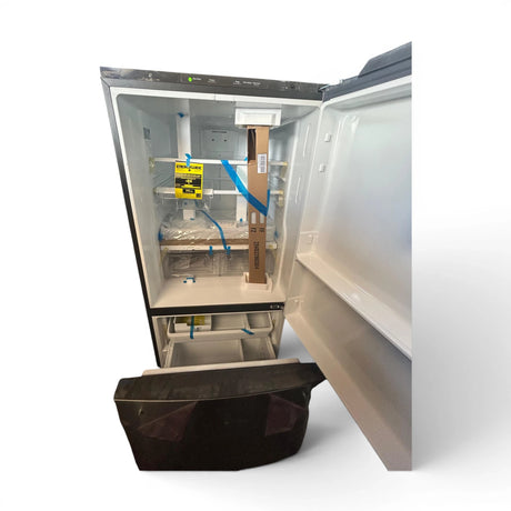 GE 24.8 cu. ft. Bottom Freezer Refrigerator in Fingerprint Resistant Stainless Steel