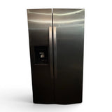 Whirlpool 24.6-cu ft Standard-Depth 36-in Wide Side-by-Side Refrigerator with Ice Maker, Water and Ice Dispenser