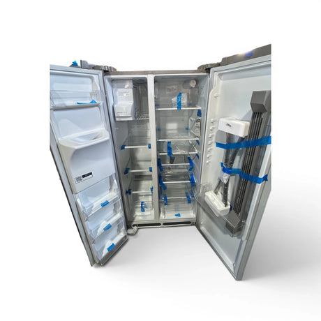 Frigidaire 36.1 in. 22.3 cu. ft. Counter Depth Side-by-Side Refrigerator in Stainless Steel