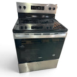 Whirlpool 30 in. 4-Burner Element Freestanding Electric Range in Stainless Steel with Thermal