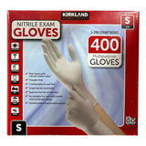 Kirkland Signature Nitrile Exam Gloves Small 2 x 200 Count
