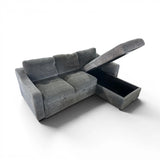 Coddle Aria Fabric Sleeper Sofa with Chaise