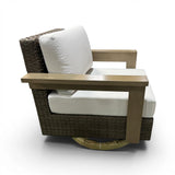 Agio Juniper 2-piece Outdoor Patio Swivel Glider Chairs