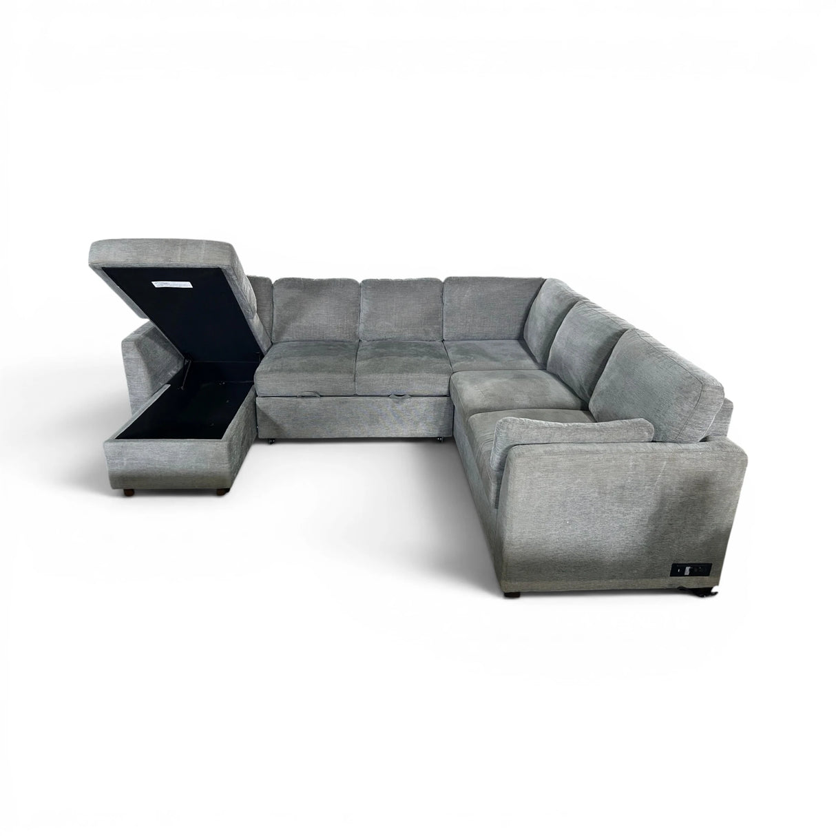 Coddle Luke Sleeper Sectional with Reversible Chaise and Storage