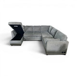 Coddle Luke Sleeper Sectional with Reversible Chaise and Storage