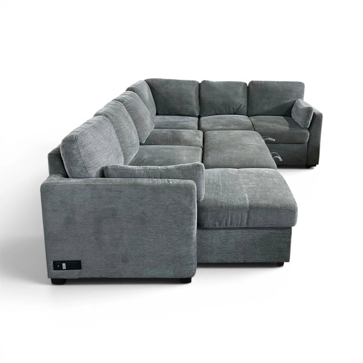 Coddle Luke Sleeper Sectional with Reversible Chaise and Storage