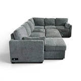 Coddle Luke Sleeper Sectional with Reversible Chaise and Storage
