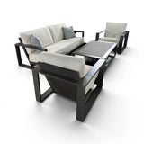 Veranda Classics Milan 4-piece Deep Outdoor Patio Seating Set