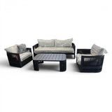 Henredon Annalise 4-piece Outdoor Patio Seating Set
