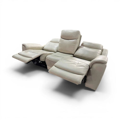 Gilman Creek Sanders Leather Power Sofa with Power Headrests