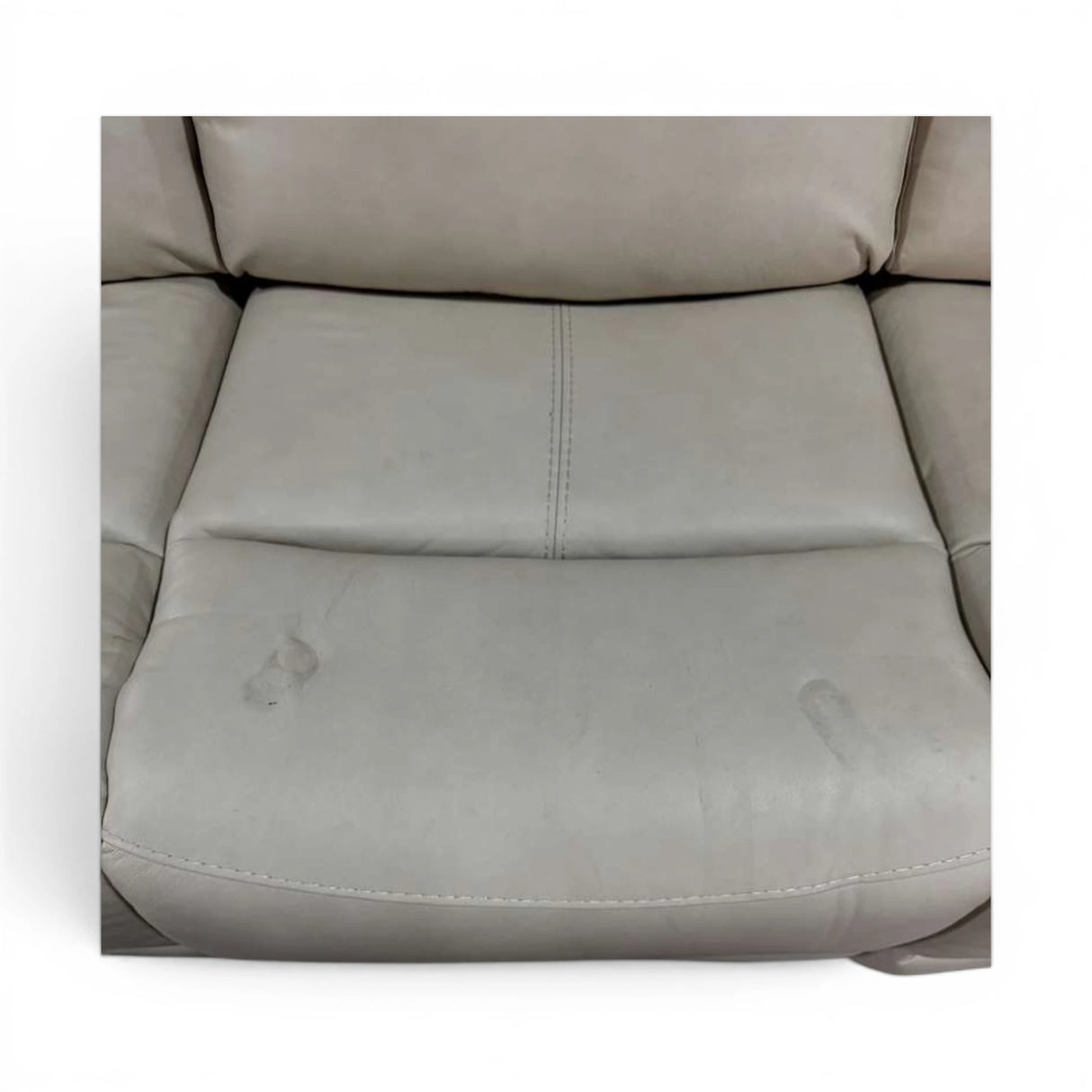 Sanders Leather Power Reclining Sofa with Power Headrests