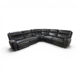 Gilman Creek Leather Power Reclining Sectional