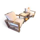 SunVilla Clifton 4-piece Fire Outdoor Patio Seating Set