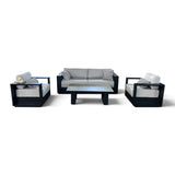 SunVilla Aldous 4-piece Outdoor Patio Seating Set