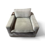Sereen Fabric Swivel Accent Chair by Aiden & Ivy Furniture