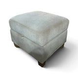 Thomasville Arland Park Swivel Glider Chair with Storage Ottoman