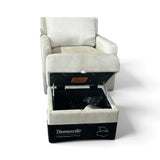 Arland Park Fabric Chair with Ottoman