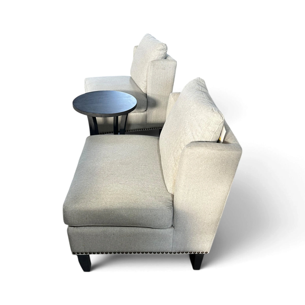 Thomasville Arlo 3-piece Fabric Chair & Accent Table Set