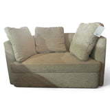Holley Oversized Fabric Accent Chair with Storage Ottoman
