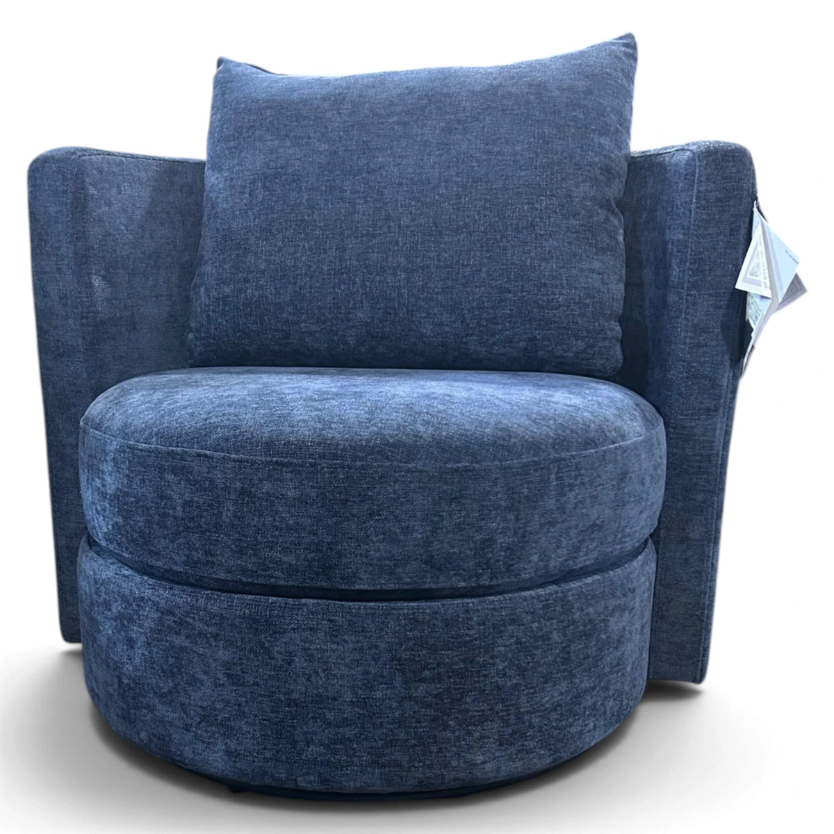 Thomasville Davos Swivel Chairs, 2-pack, Dark Blue
